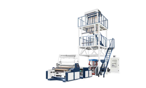 AB Duo layers co-extrusionem plastic PE nylon film flante machina 
